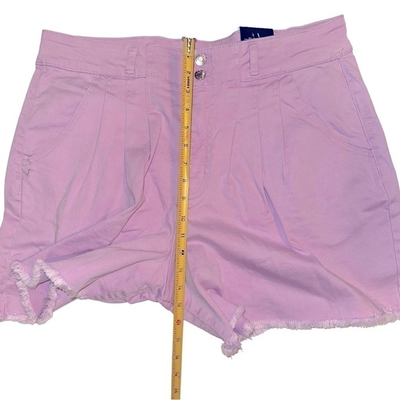 Wild Fable Super High Rise Pleated A-Line Shorts Purple - Picture 9 of 15